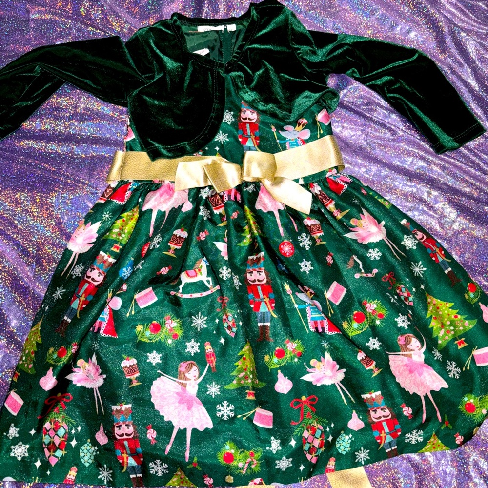 Bonnie Jean Holiday Nutcracker Dress